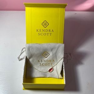 Kendra Scott Elisa Pendant Necklace in Berry Illusion